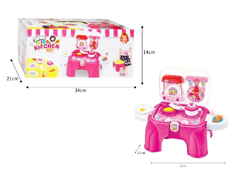 KITCHEN SET W/LIGHT & MUSIC - HP1186341