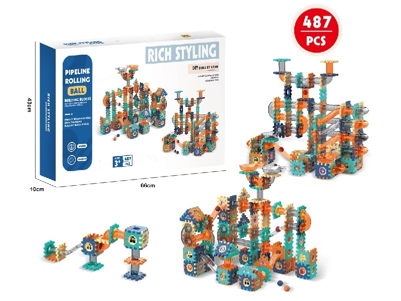 BUILDING BLOCKS 487PCS - HP1186405