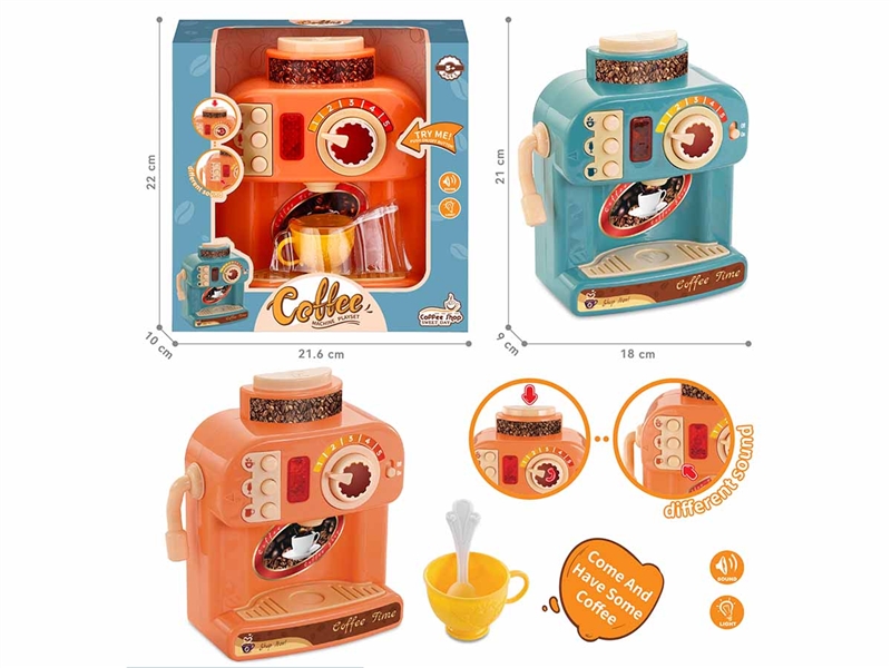 COFFEE MAKER W/LIGHT & SOUND (INCLUDED BATTERY) - HP1186625