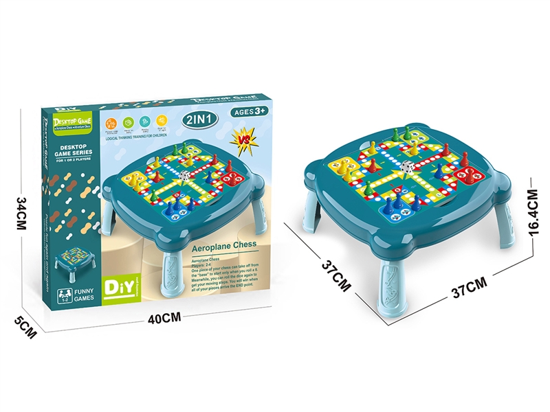 2 IN 1 CHESS TABLE GAME - HP1186973