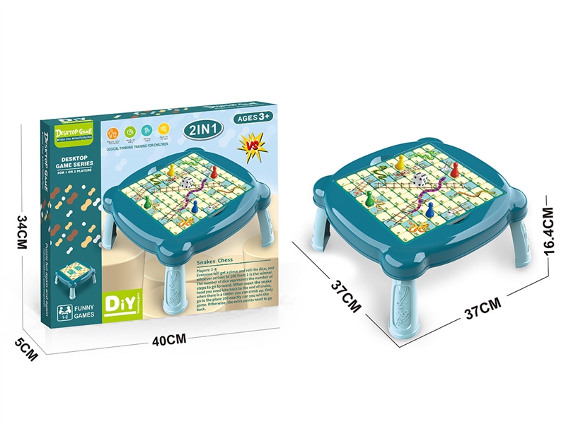 2 IN 1 CHESS TABLE GAME - HP1186975