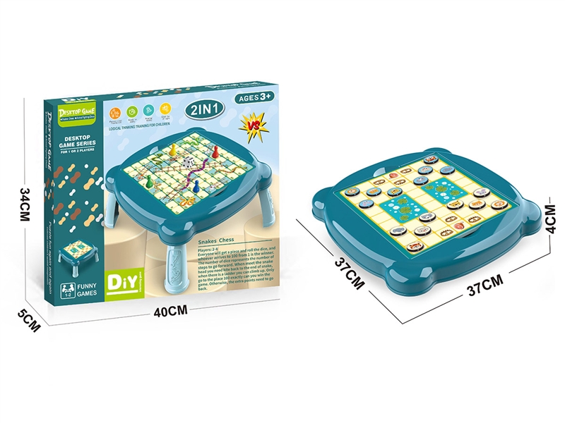 2 IN 1 CHESS TABLE GAME - HP1186976