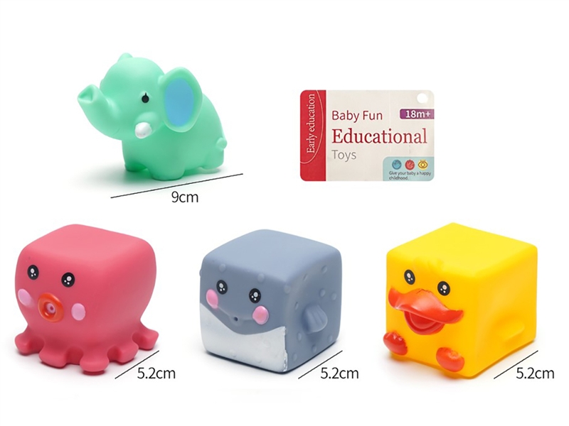 VINYL TOYS W/WHISTLE，3ASST - HP1187379