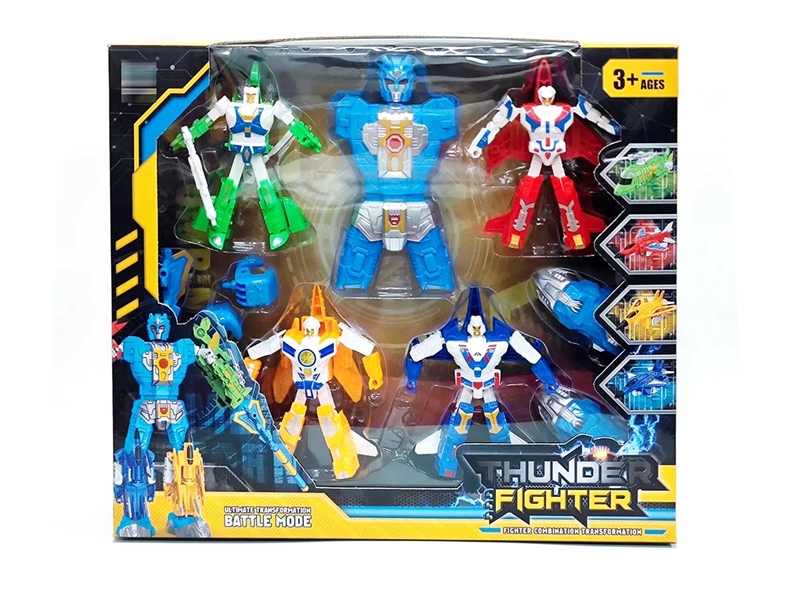 5 IN 1 TRANSFORMED ROBOT - HP1188415