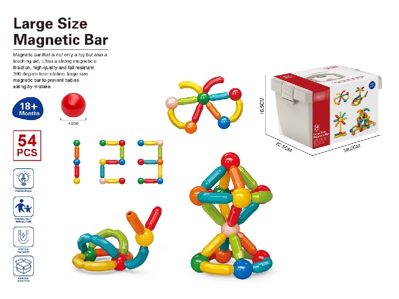 MAGNETIC STICKS 54PCS - HP1188551