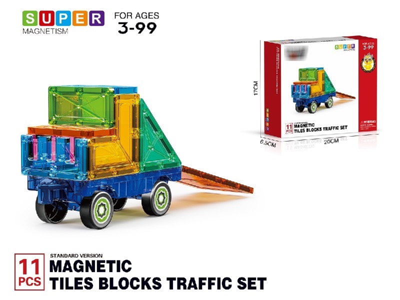 MAGNETIC BUILDING BLOCKS 11PCS - HP1188658