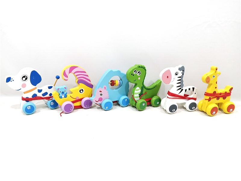 WOODEN ASSEMBLE CAR,6ASST - HP1189020