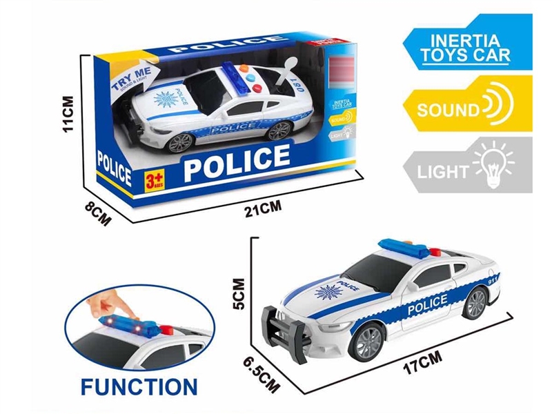 惯性警车3键带灯光声音 - HP1189786