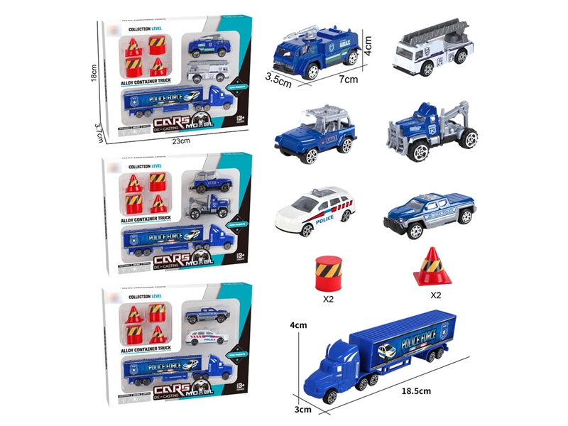 FREE WAY DIE-CAST PLOICE CAR - HP1189824