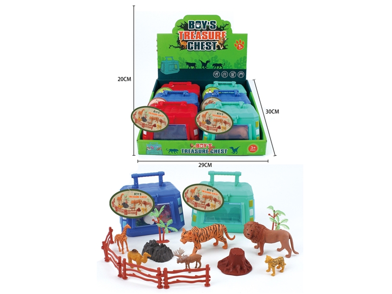 ANIMAL SET , 6PCS/DISPLAY BOX - HP1190112