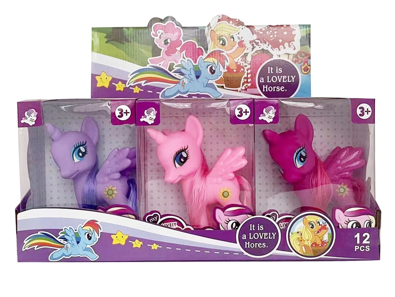 VINYL HORSE 12PCS/DISPLAY BOX - HP1190230