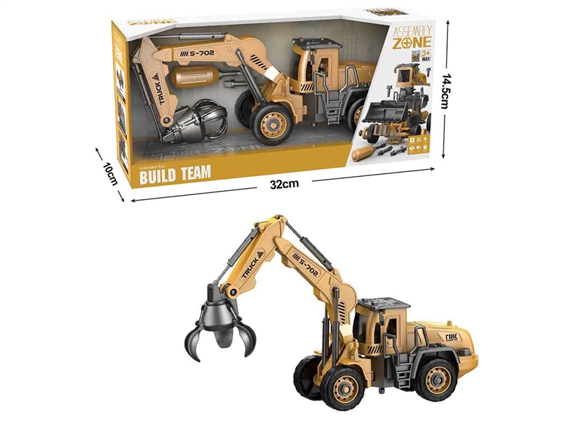 DIY ASSEMBLE FRICTION CONSTRUCTION TRUCK - HP1190352