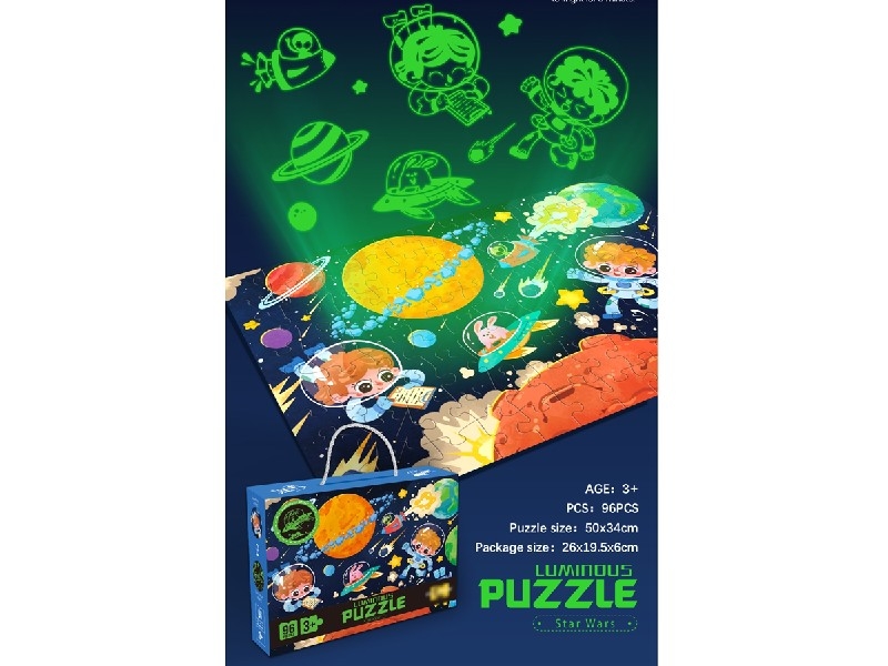 LUMINOUS PUZZLE 96PCS - HP1190784