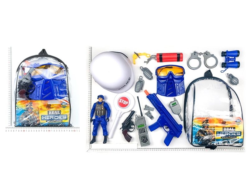 POLICE PLAY SET 18PCS - HP1191352