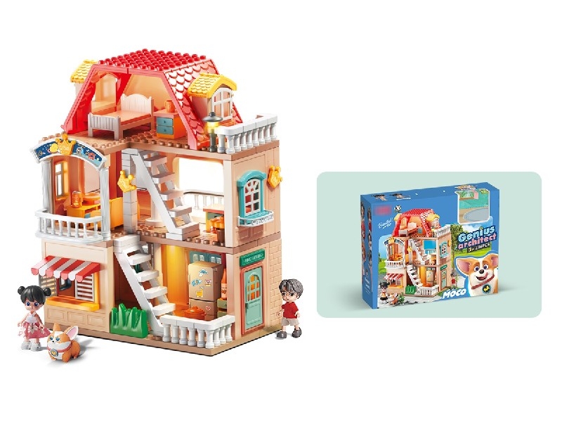 BUILDING BLOCKS W/LIGHT 186PCS - HP1191447