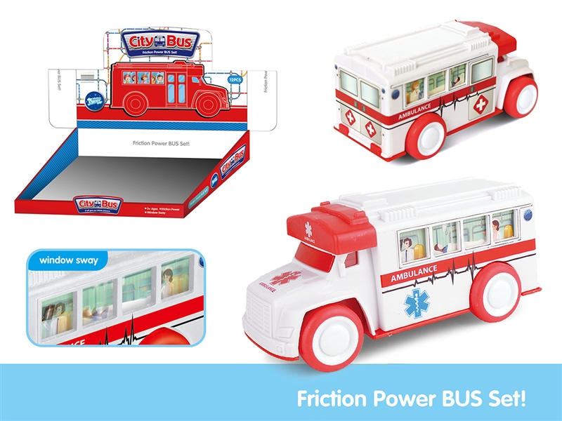 FRICTION CAR，12PCS/DISPLAY BOX - HP1191672