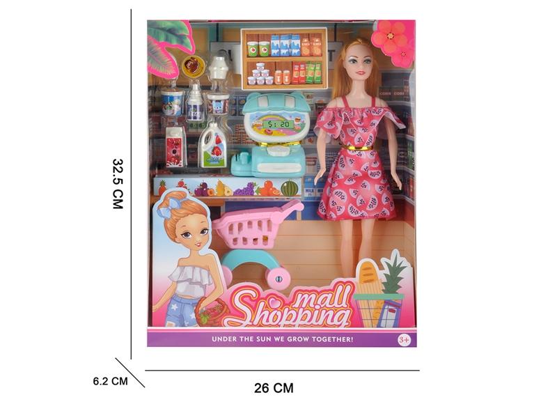 11寸实身活手商店芭比 - HP1191735