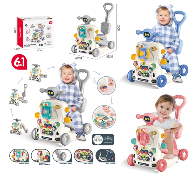 6 IN 1 BABY WALKER W/MUSIC - HP1192114