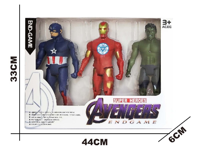 THE AVENGERS W/LIGHT，3ASST - HP1192272