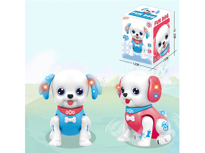 B/O DOG W/MUSIC & LIGHT & CAN JUMP AND WALK - HP1192442