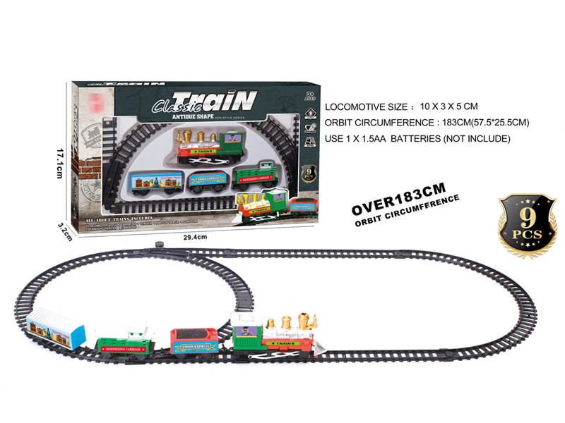 B/O RAIL TRAIN（NOT INCLUDED BATTERY） - HP1193046