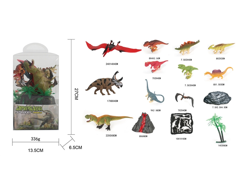 DINOSAUR SET 16PCS - HP1193583