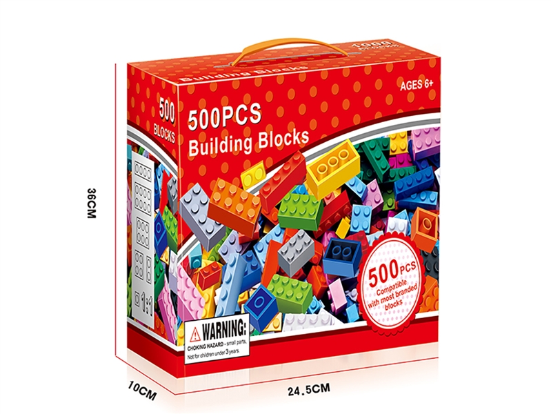 BUILDING BLOCKS 500PCS - HP1193834