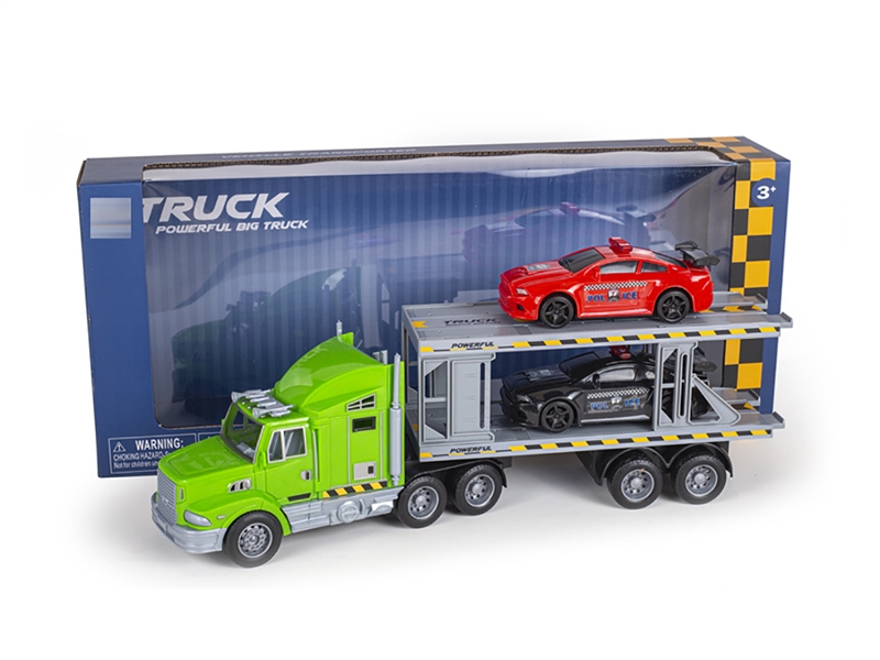 FRICTION TRUCK W/FREE WAY CAR 2PCS - HP1194052