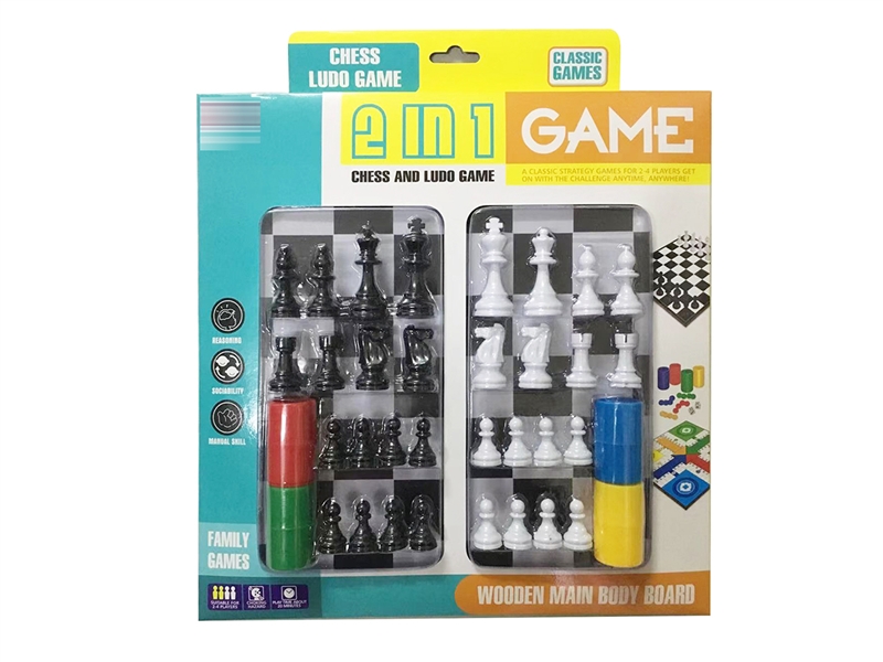 2 IN 1 CHESS GAME - HP1194062