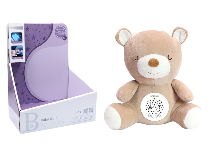 PLUSH SOOTHE TEDDY BEAR W/LIGHT & MUSIC & PROJECTION - HP1194562