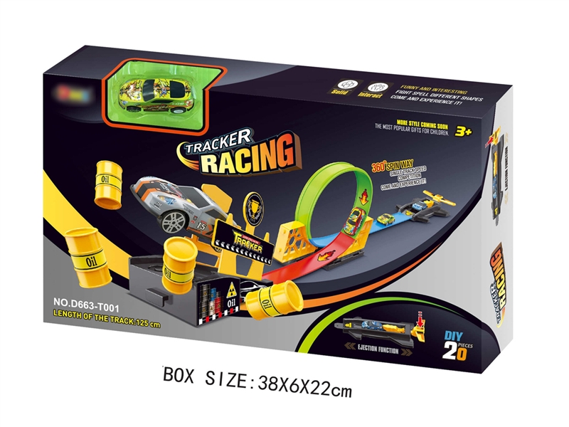 DIE-CAST CATAPULT TRACK RACING CAR (20 PCS) - HP1195055