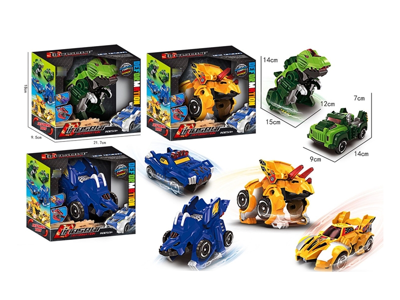 DEFORMATION DINOSAUR CAR,3ASST - HP1195665
