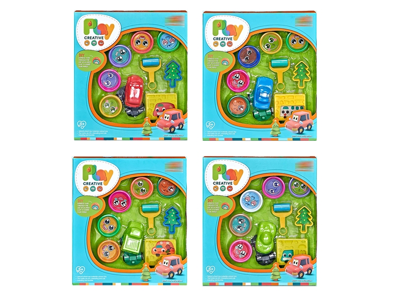 PLAY DOUGH SET,4ASST 5*20G - HP1196472