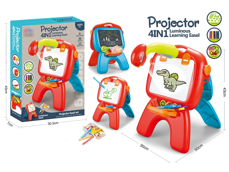 4 IN 1 DRAWING BOARD W/PROJECTION & LUMINOUS - HP1197037