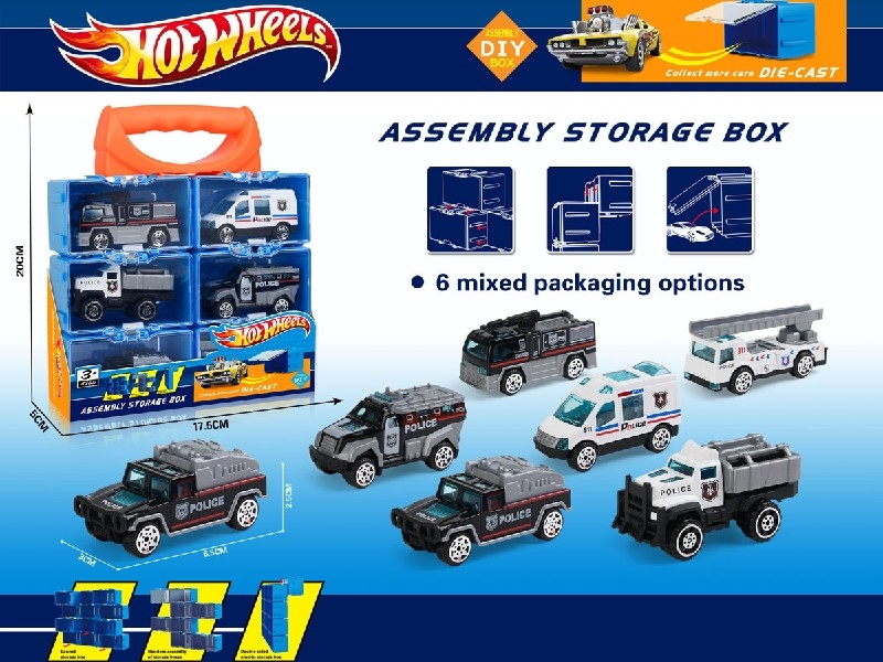 FREE WAY DIE-CAST CAR 6PCS - HP1197401