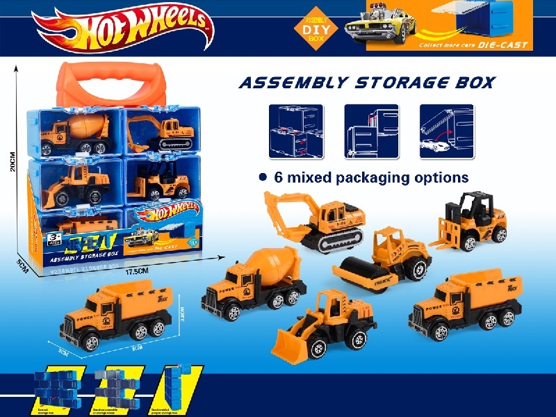 FREE WAY DIE-CAST CAR 6PCS - HP1197402