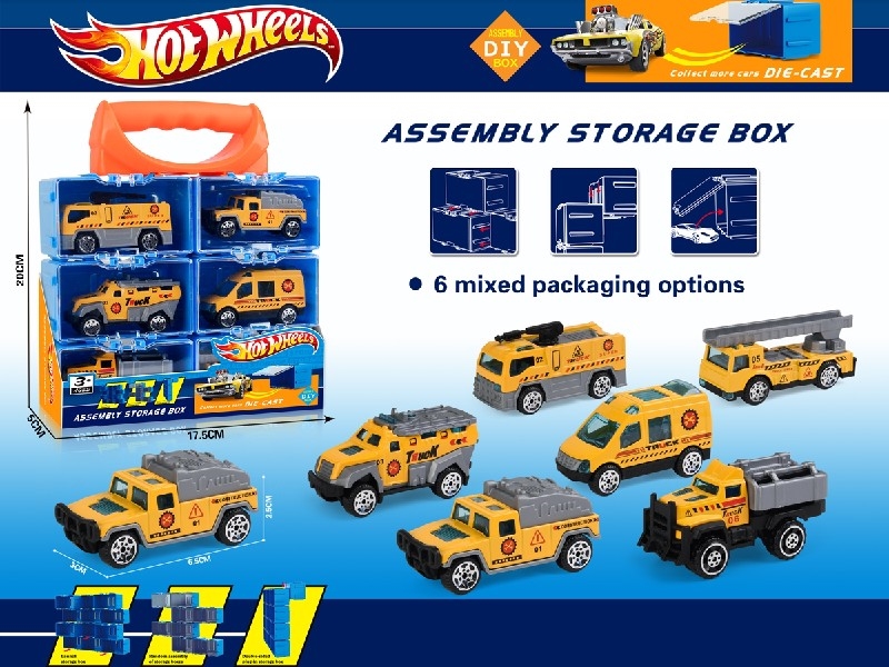 FREE WAY DIE-CAST CAR 6PCS - HP1197403