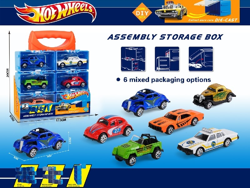 FREE WAY DIE-CAST CAR 6PCS - HP1197404
