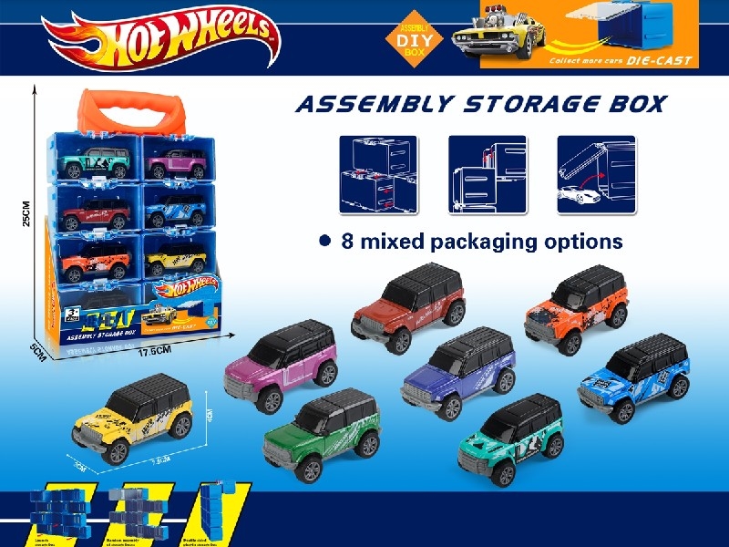 PULL BACK DIE-CAST CAR 8PCS - HP1197409