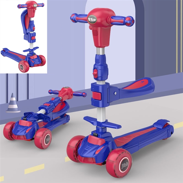 SCOOTER W/LIGHT & MP3 MUSIC (CAN CONNECT TO THE MOBILE PHONE VIA BLUETOOTH, 4 COLORS) - HP1197778