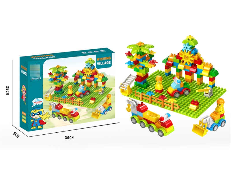 BUILDING BLOCKS 189PCS - HP1198142