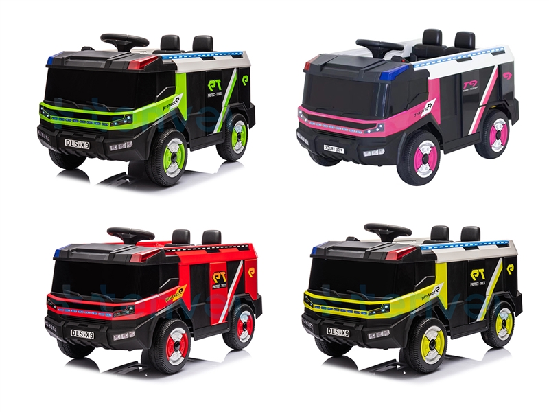 B/O CHILDRENS  FIRE CAR W/LIGHT & MUSIC & USB - HP1198426
