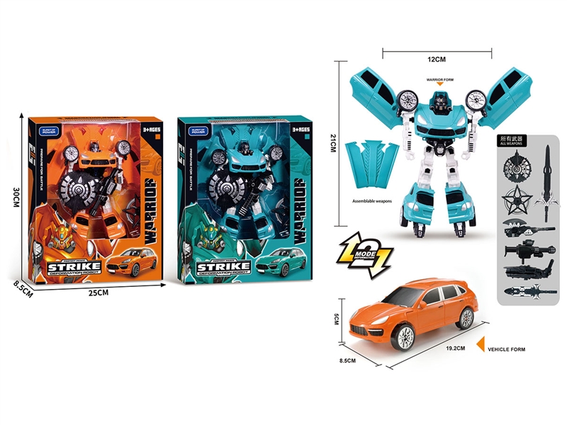 DEFORMATION ROBOT,GREEN/ORANGE - HP1198581