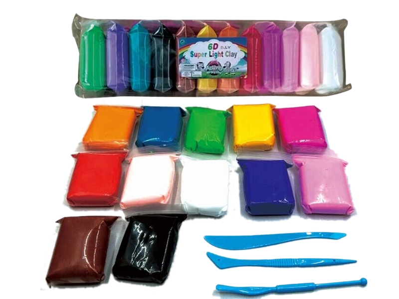 SOFT CLAY MODELLING(12COLORS) - HP1198867