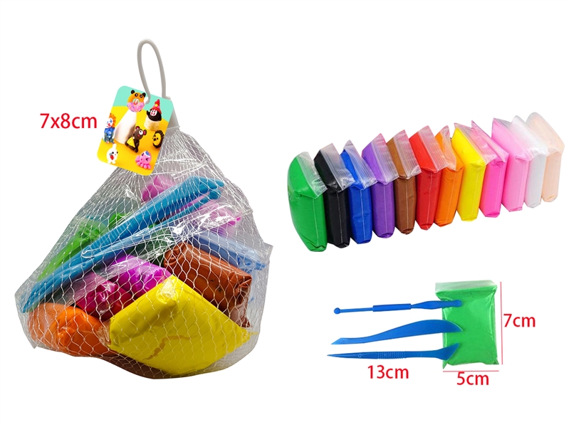 SOFT CLAY MODELLING(12COLORS) - HP1198868