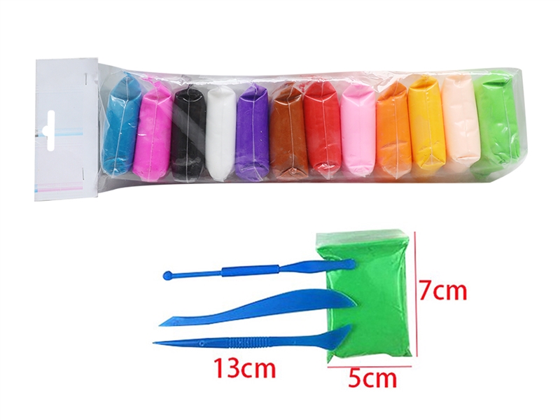 SOFT CLAY MODELLING(12COLORS) - HP1198924