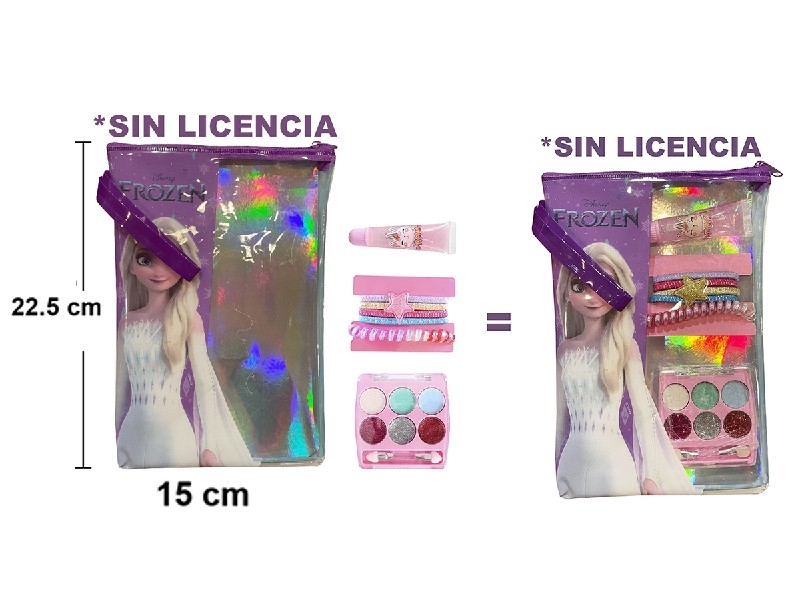 儿童彩妆化妆品(润唇+橡皮筋+眼影6格） - HP1199039