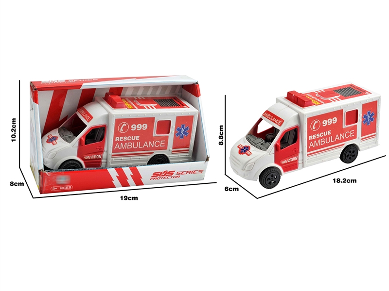 FRICTION AMBULANCE CAR - HP1199561