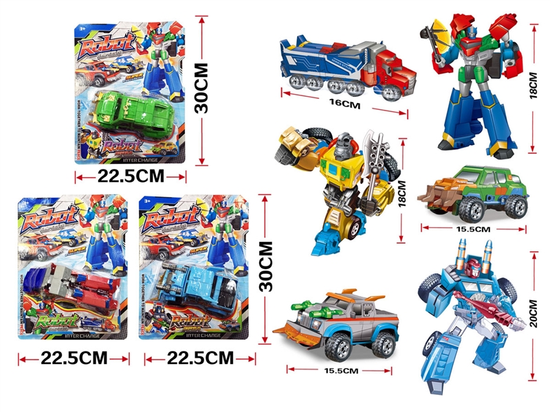 DEFORMATION ROBOTS 3ASST - HP1199851