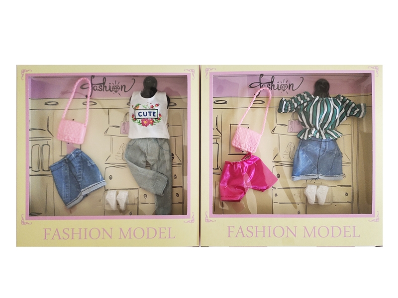 11.5寸芭比衣服彩盒装,2款混装 - HP1199871